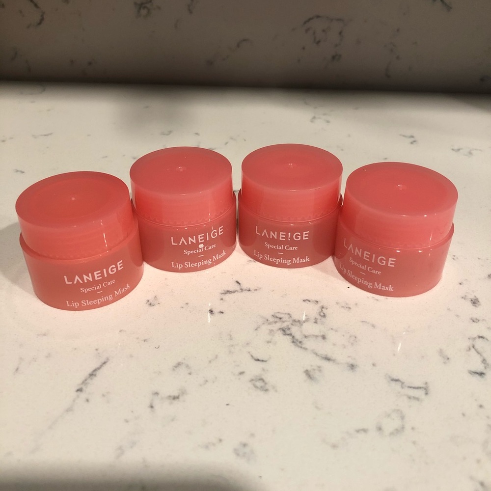 4 Ct. Laneige Lip Balm/Mask 3gram